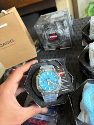 Transparentfondbleucielpackagin G-Shock Azure