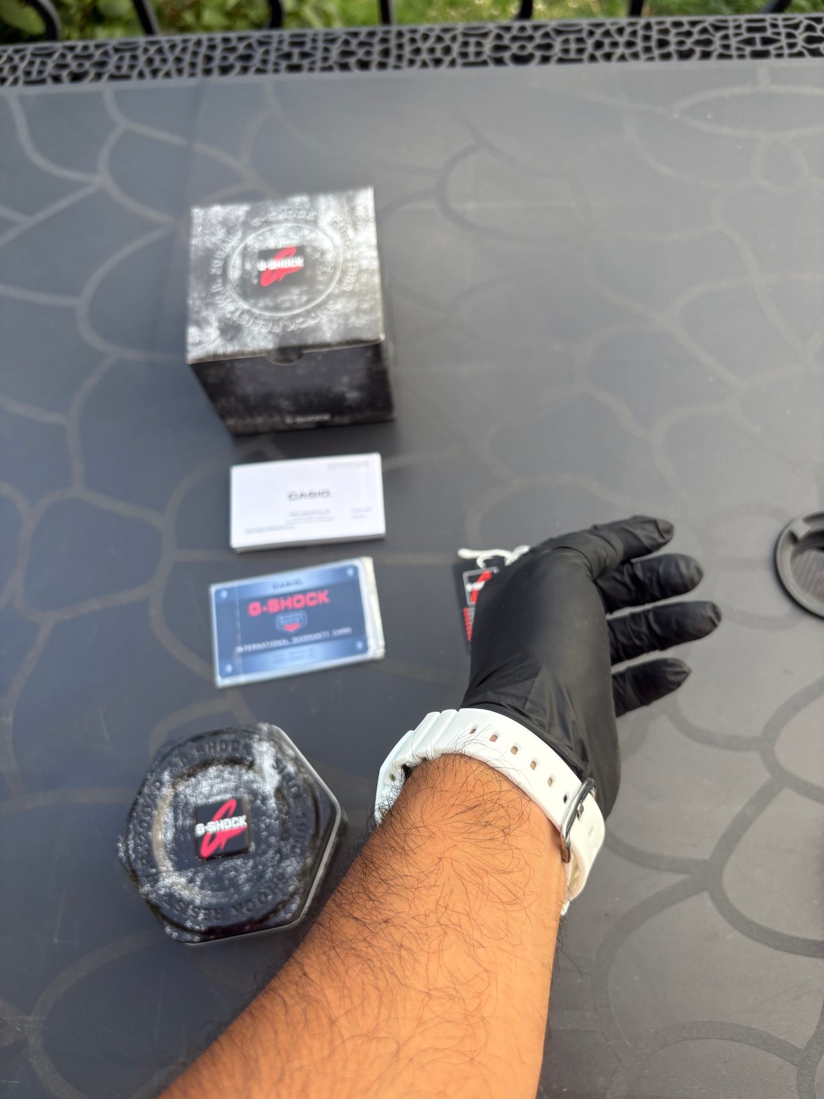 blanche-bracelet G-Shock Lunar Glow