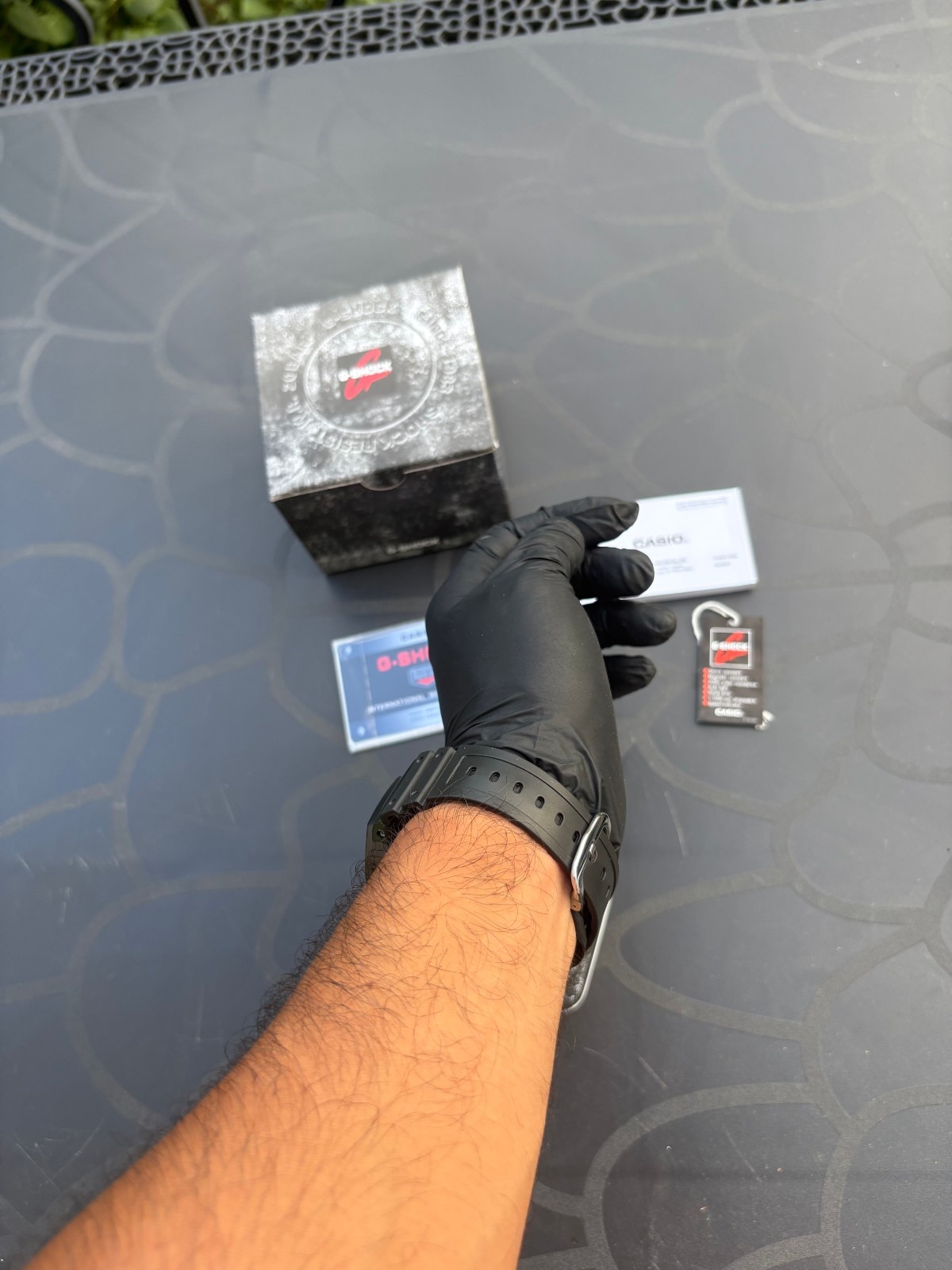 noir-bracelet G-Shock Obsidian