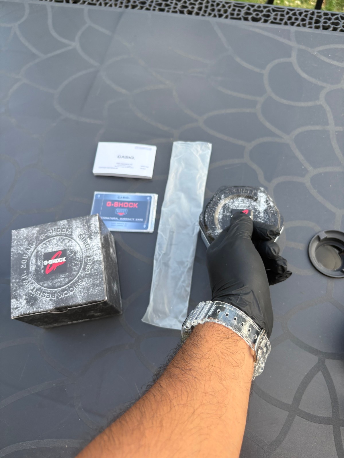 transparent-bracelet G-Shock Eclipse